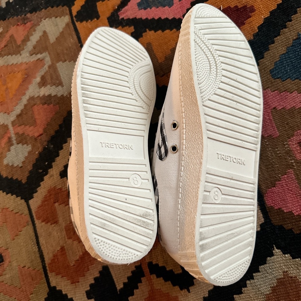 Fashion comfort tennis shoes sneakers retro style canvas material boho indie - Picture 4 of 4